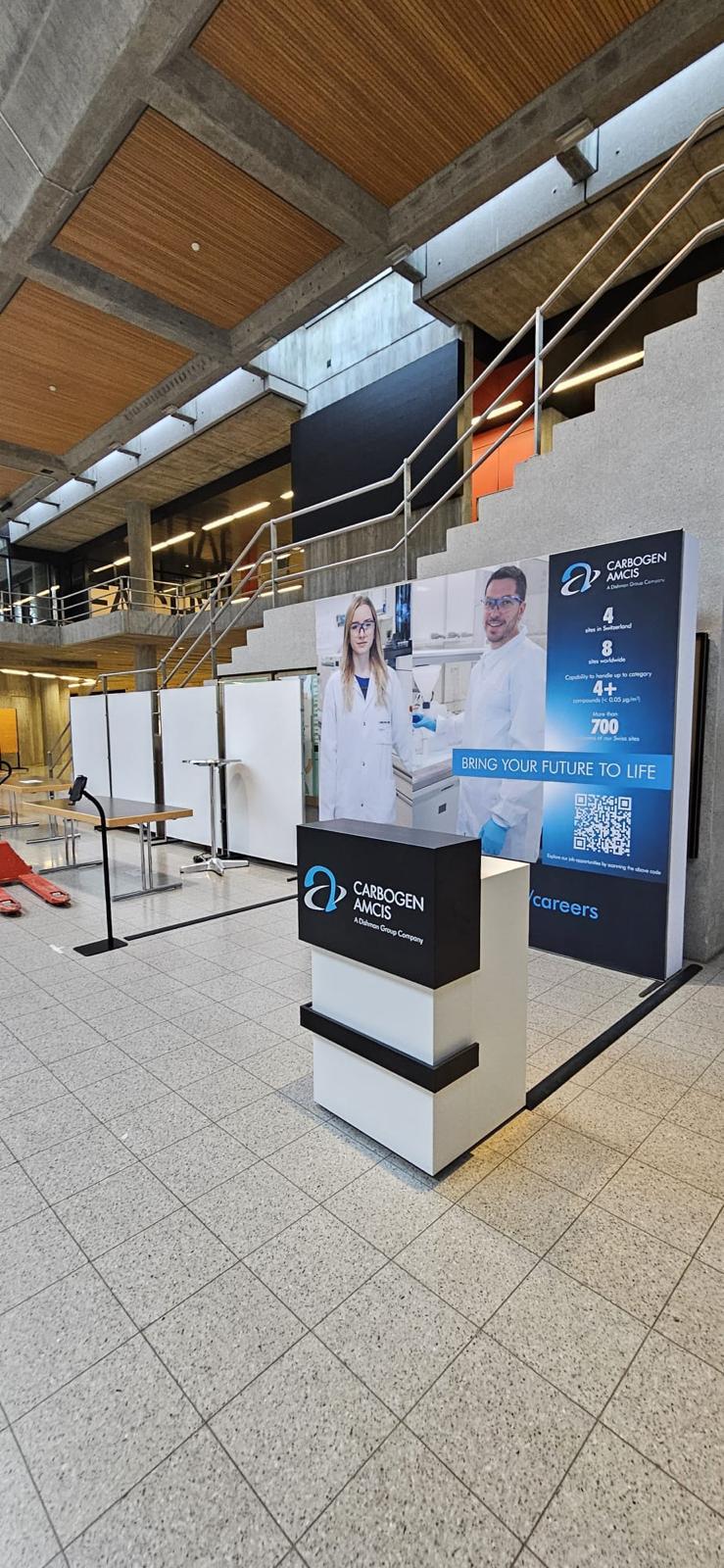 Zurich Life Science Day – Pharma Messestand von DAXO, Schweiz