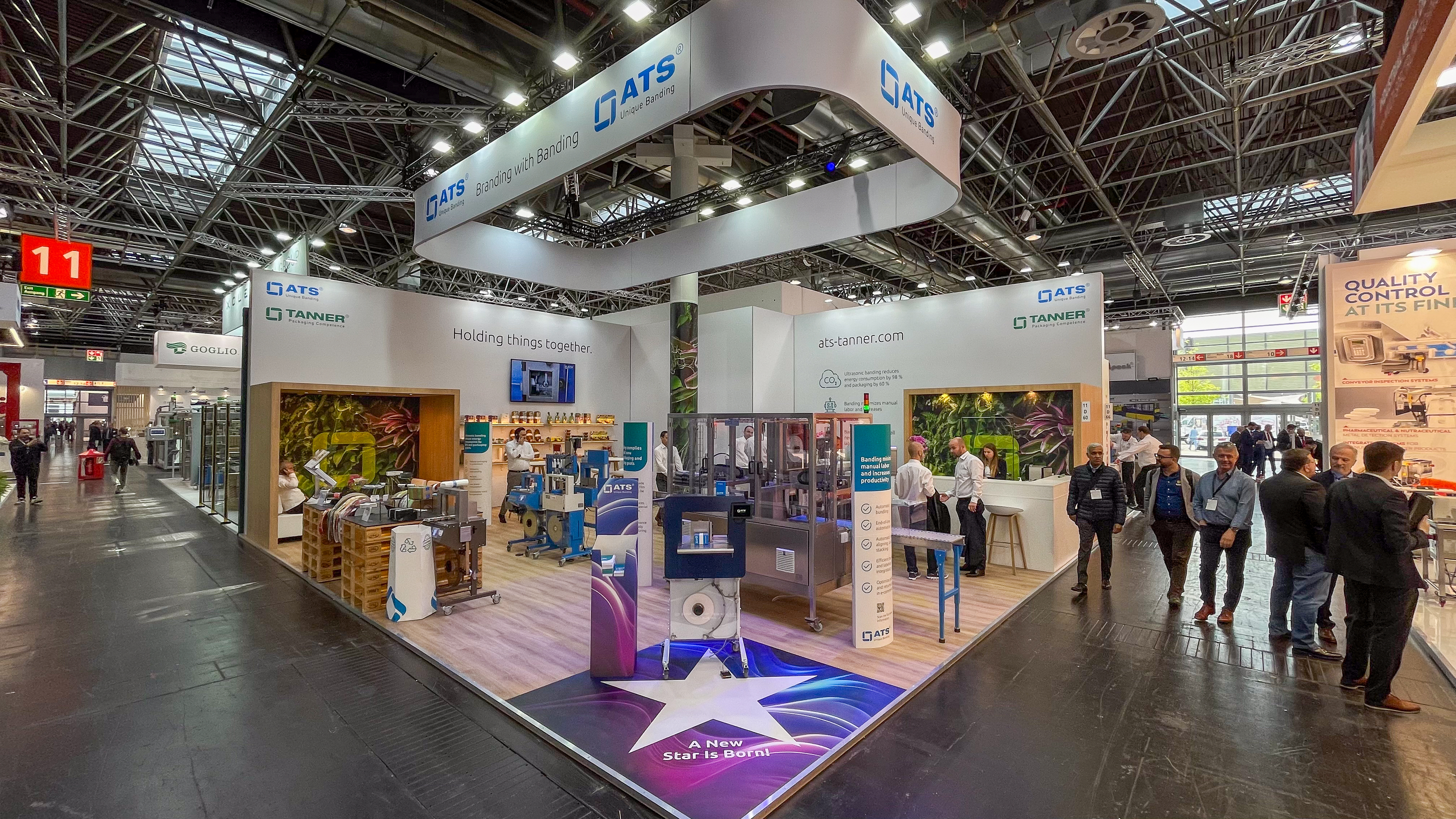 Interpack EU – Industrie Messestand von DAXO, Deutschland
