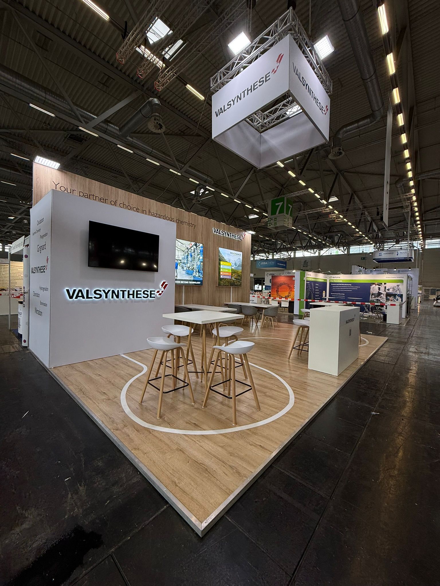 Chemspec Europe – Pharma Messestand von DAXO, Deutschland