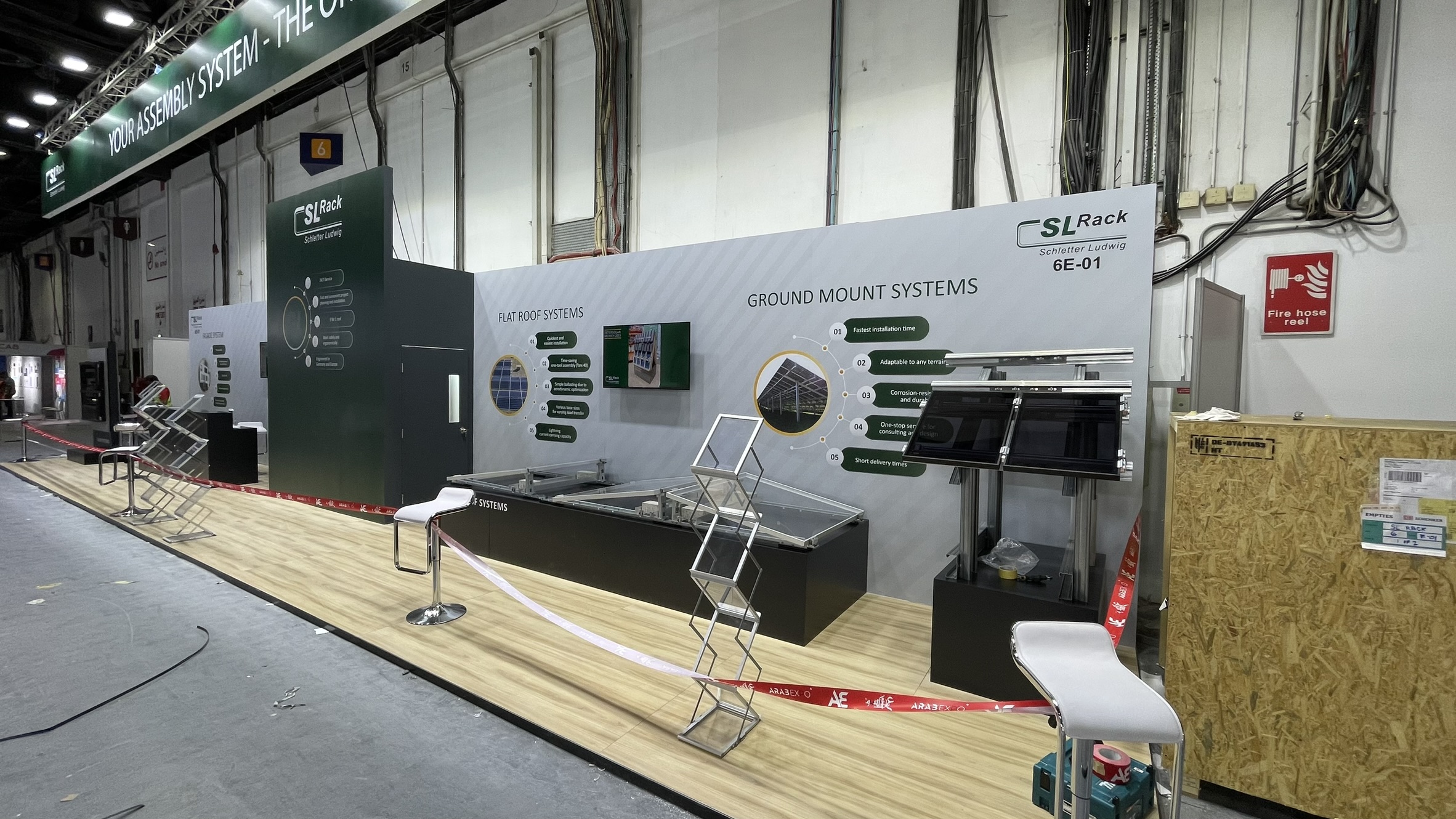 Intersolar – Energy Messestand von DAXO, Vereingite Arabische Emirate
