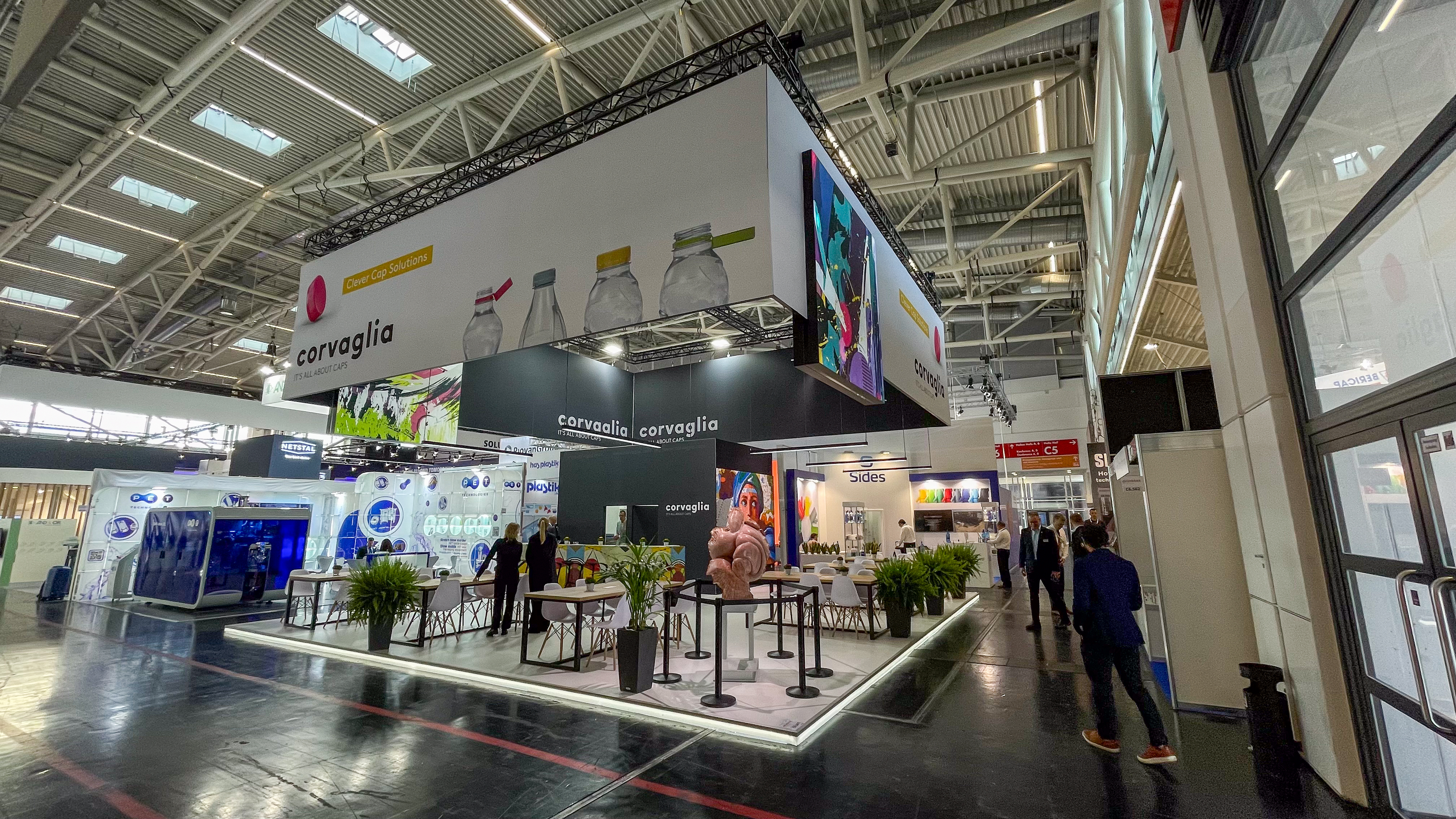 Drinktec – Industrie Messestand von DAXO, Deutschland