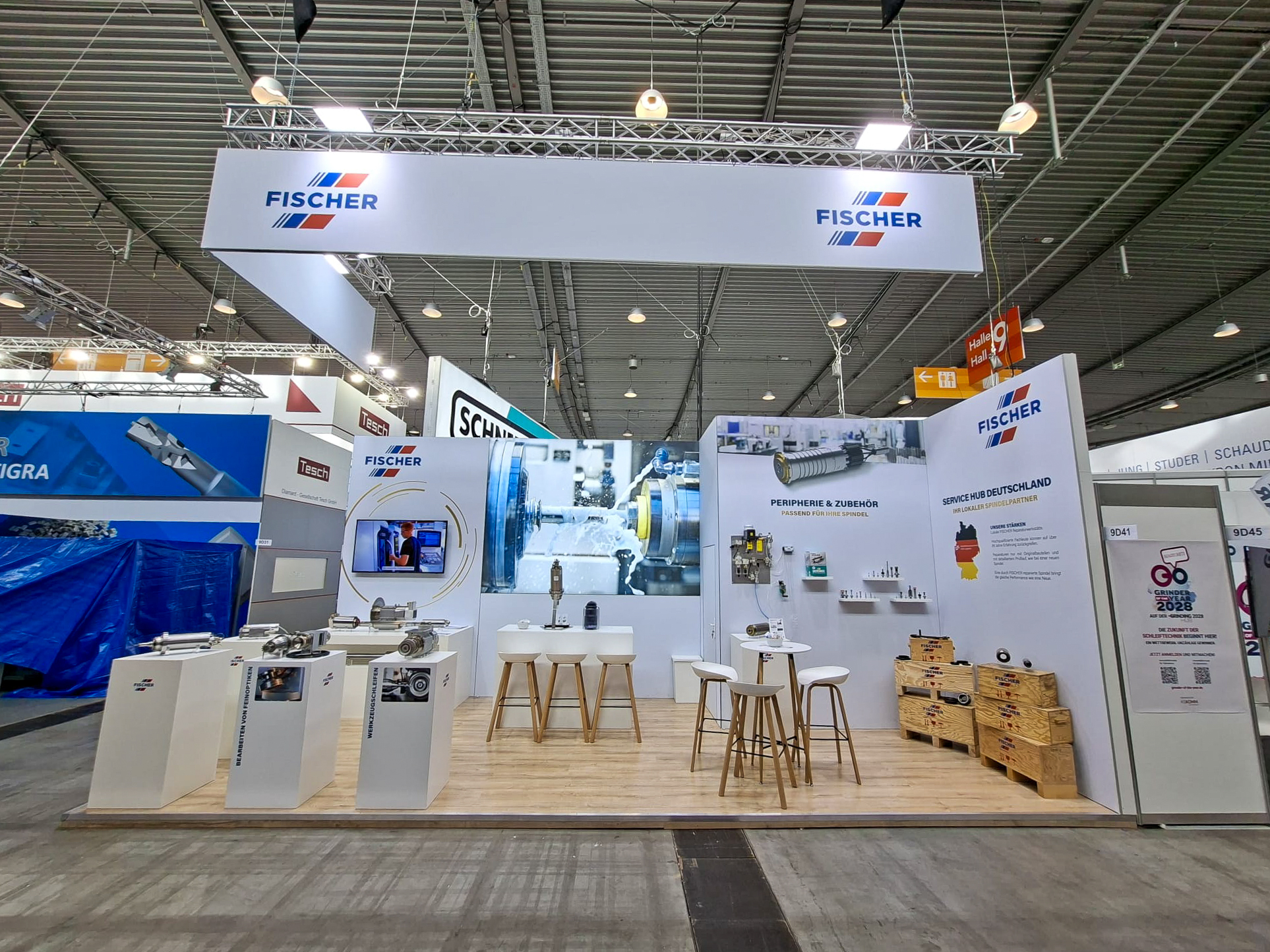 Grinding Hub – Industrie Messestand von DAXO, Deutschland