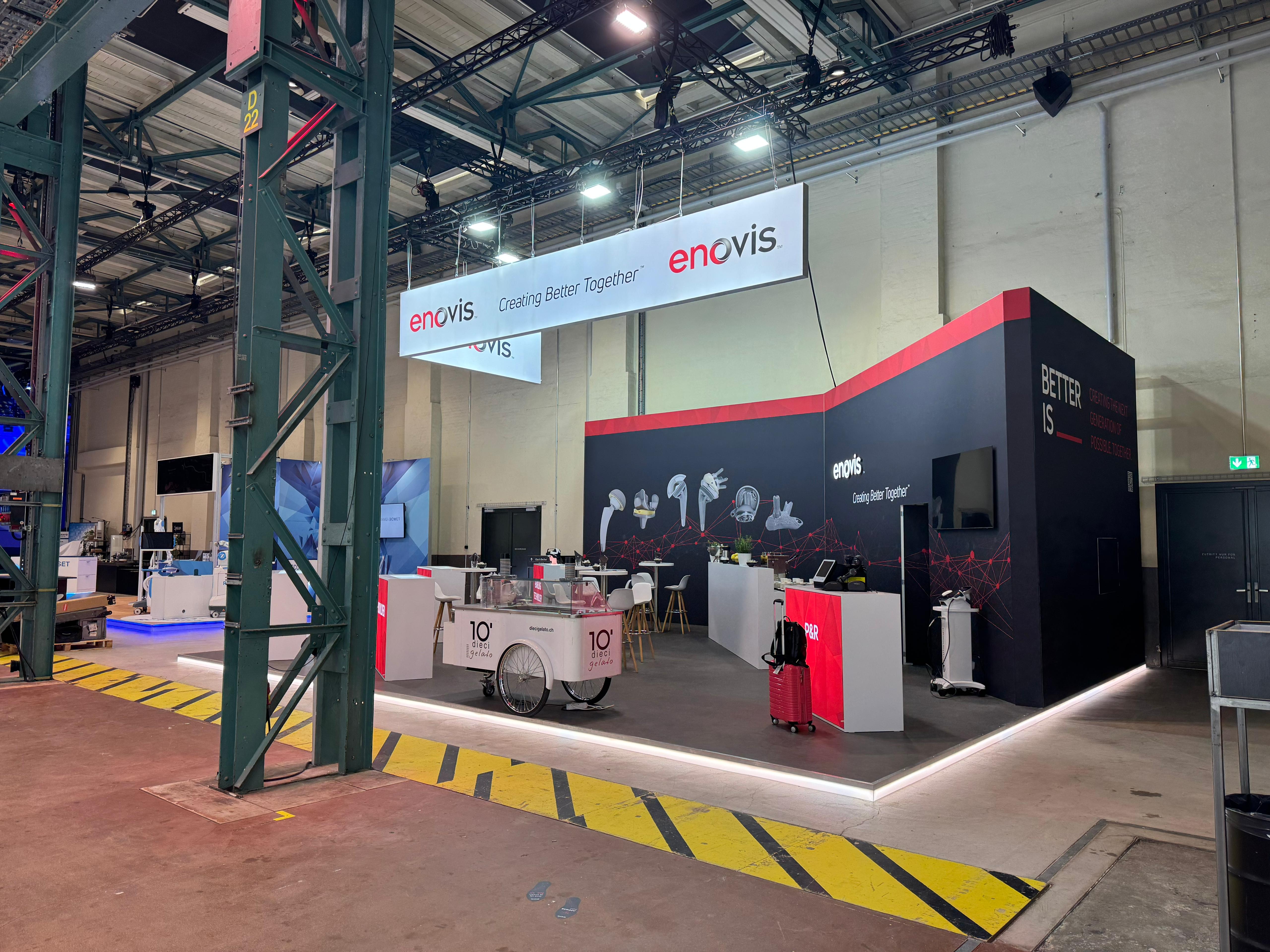 SGOT – Medtech Messestand von DAXO, Schweiz