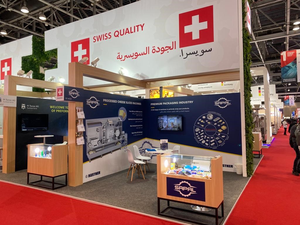 Gulfood Manufacturing / ISM – Food Messestand von DAXO, Vereinigte Arabische Emirate