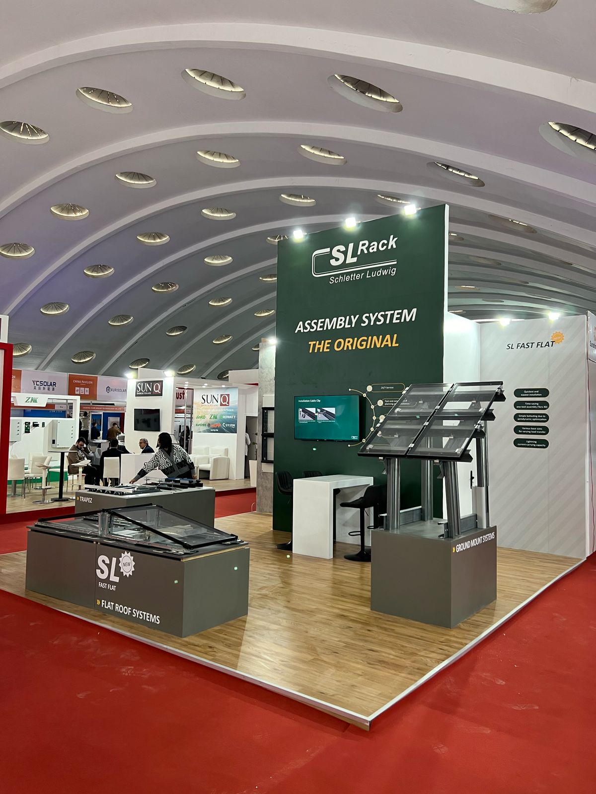 Solar & Storage – Energy Messestand von DAXO, Ägypten