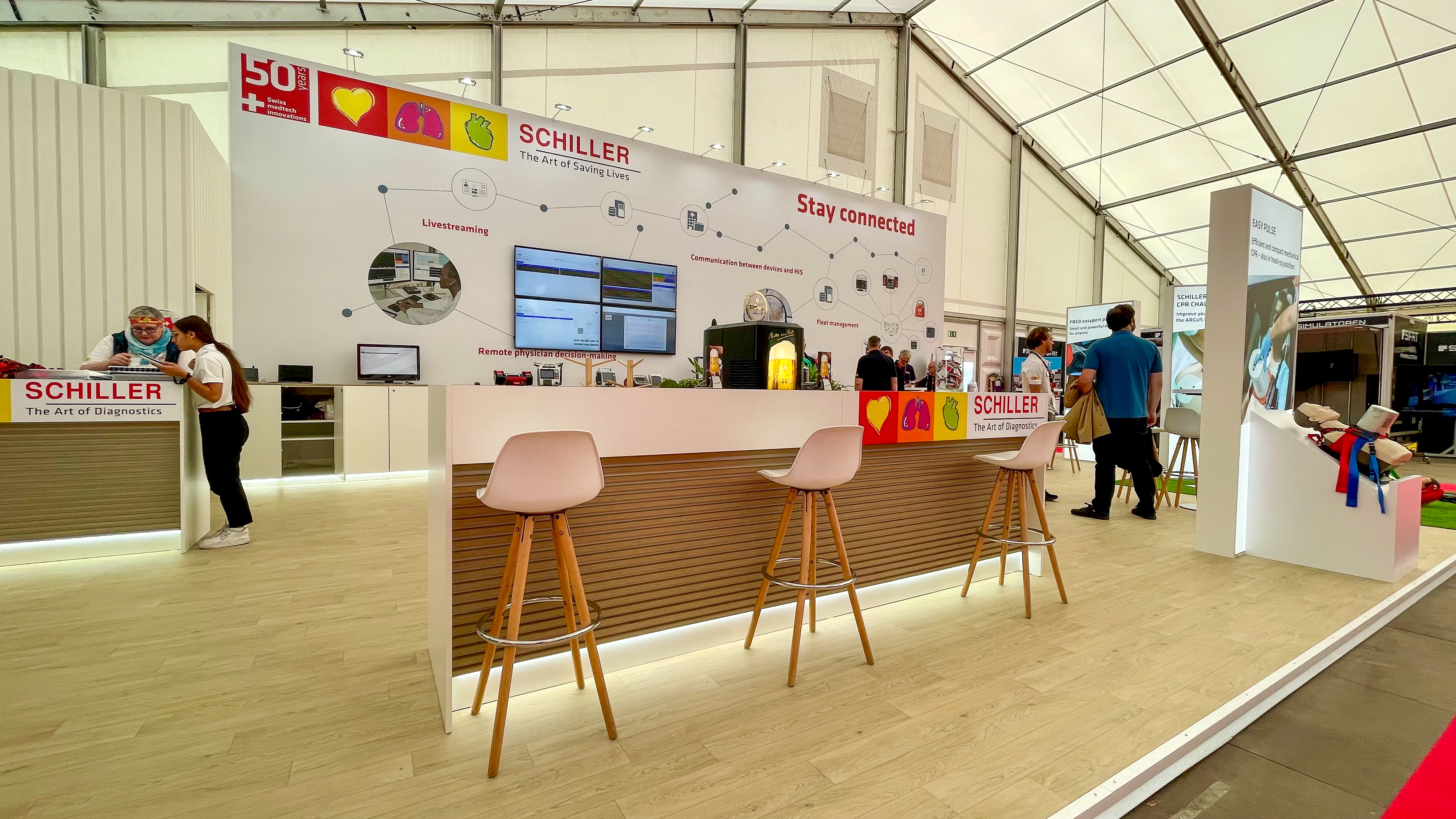 RETTmobil – Medtech Messestand von DAXO, Deutschland
