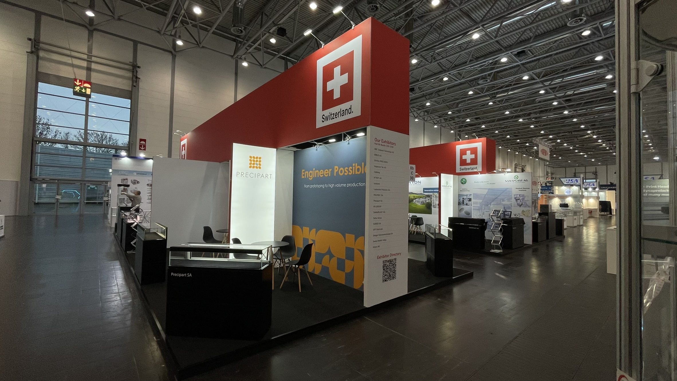 Medica Swiss Medtech – Medtech Messestand von DAXO, Deutschland