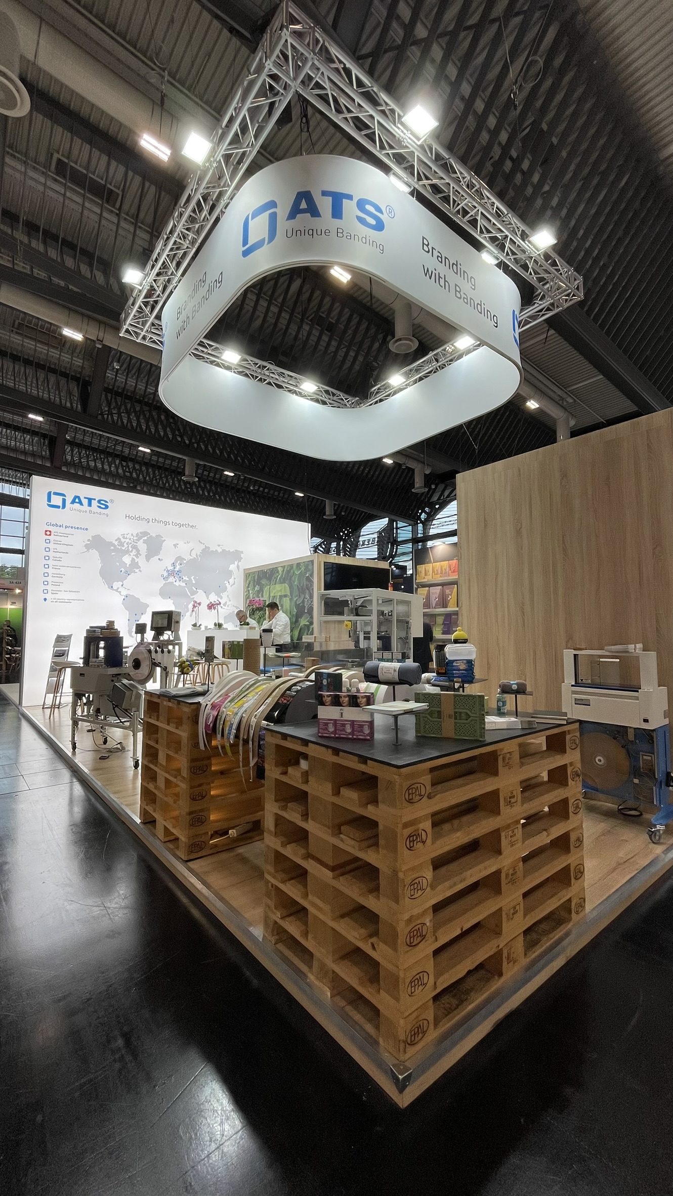 FachPack – Industrie Messestand von DAXO, Deutschland