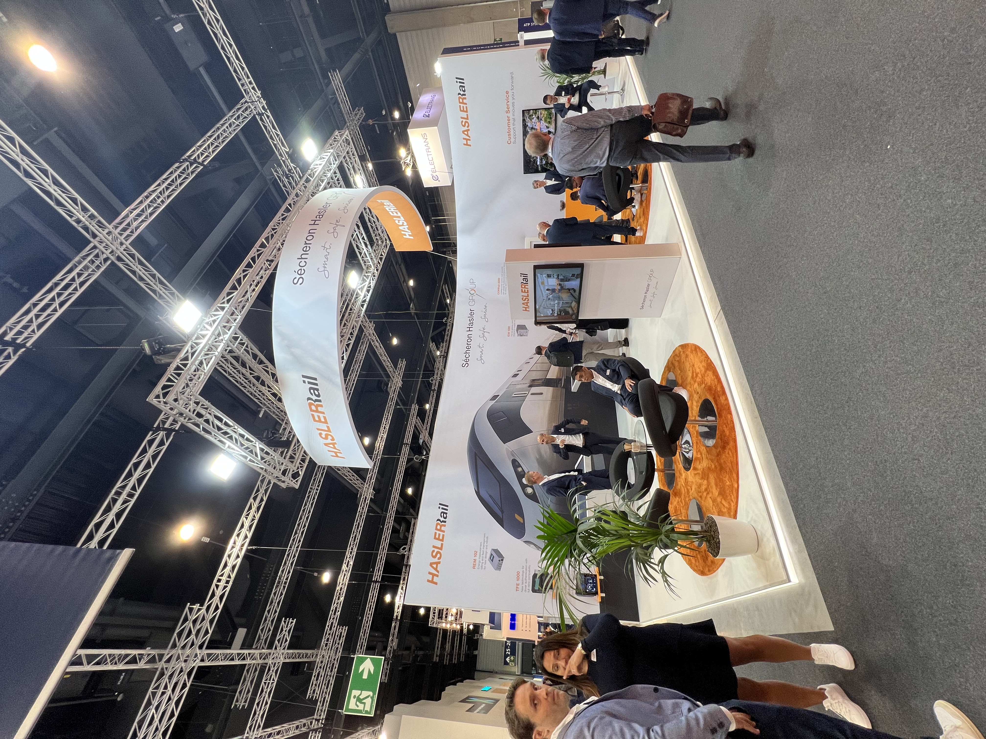 Innotrans | Hasler Rail – Industrie Messestand von DAXO, Deutschland
