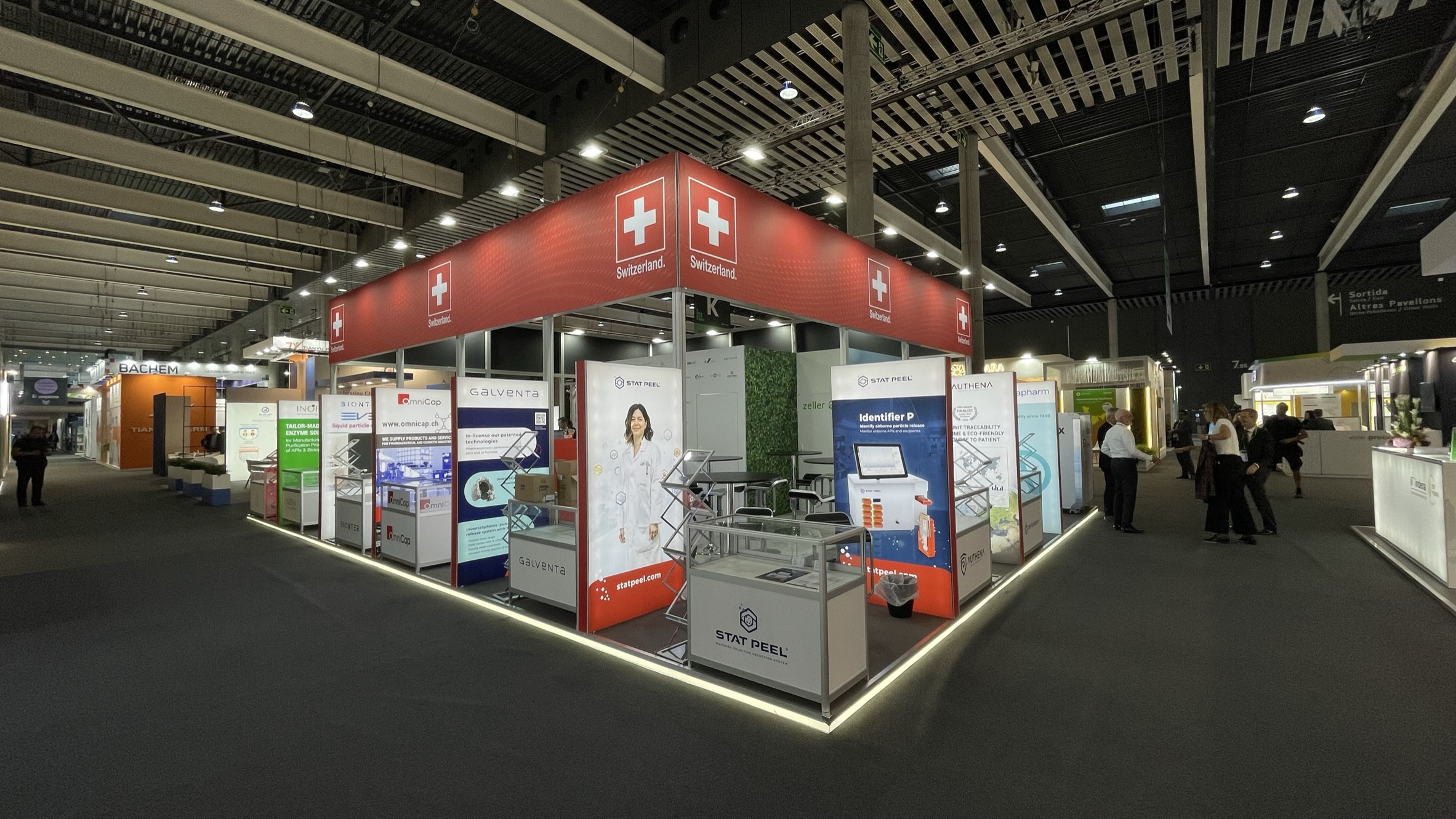 CPHI EU – Medtech Messestand von DAXO, Italien